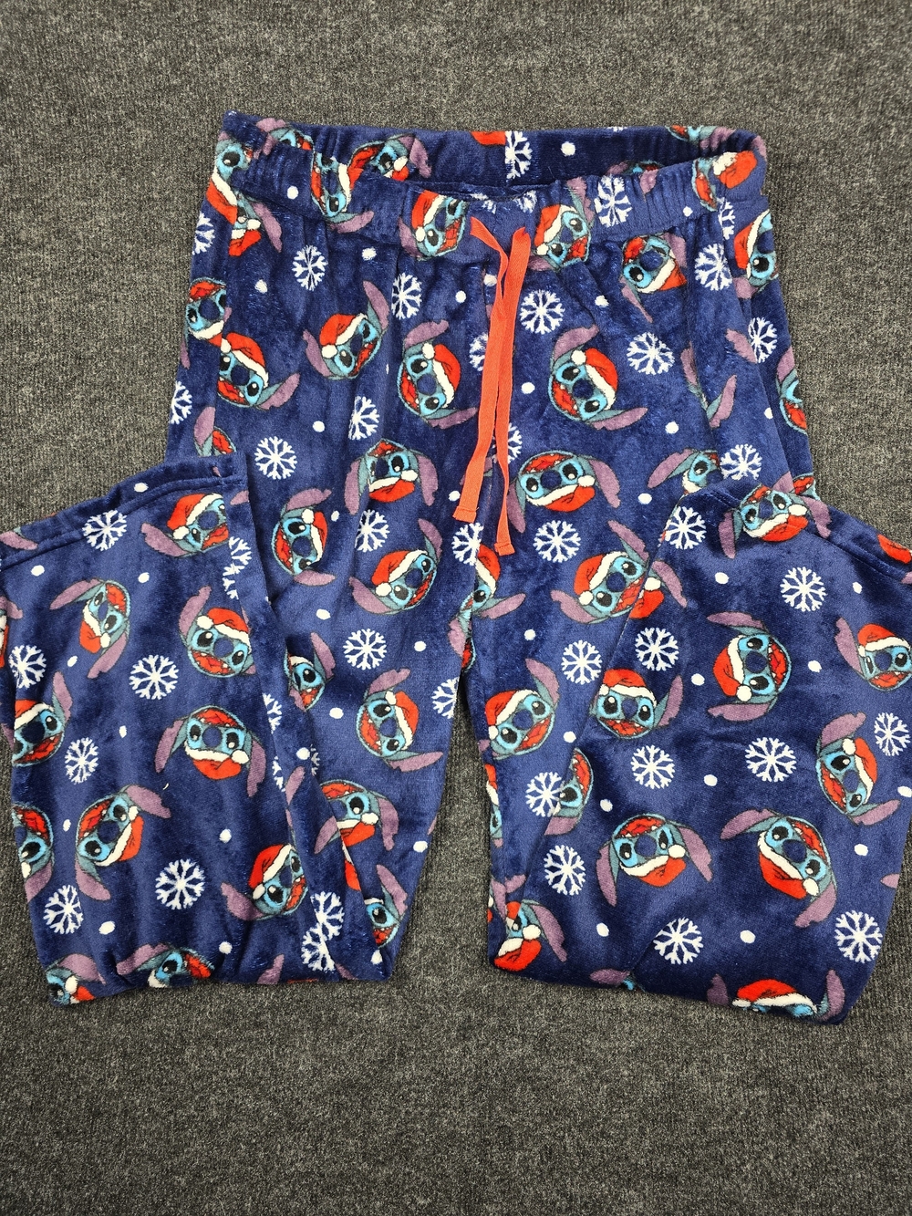 Lilo And Stitch Christmas Lounge Pants XL Comfy Holiday